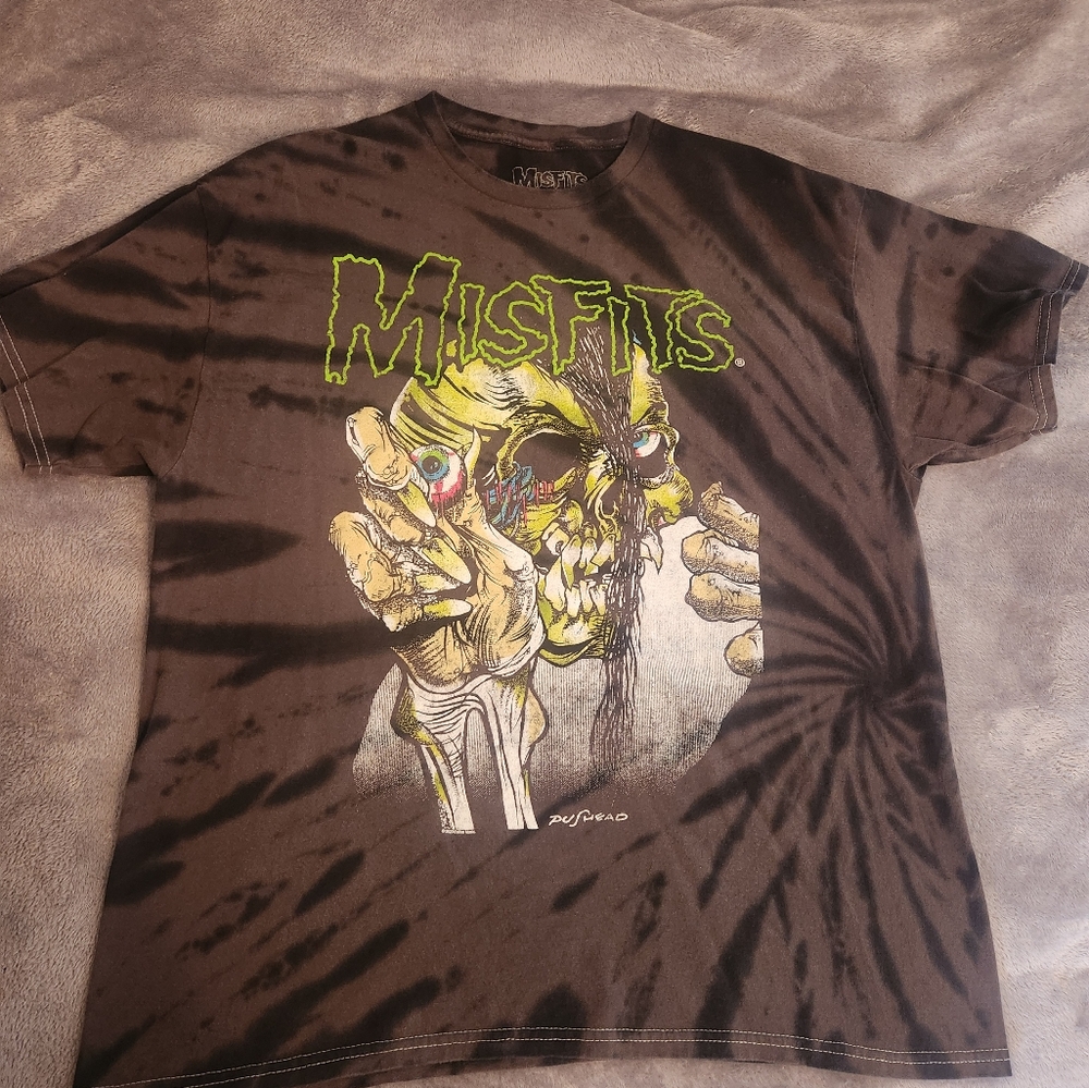 Misfits Tie-dye Pushead shirt